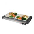 Stainless Steel Food Warmer Tray with Two Lamps