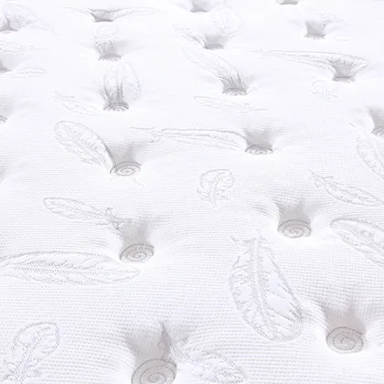 China Bed Pocket Spring Negative Ion 100% Natural Latex Mattress