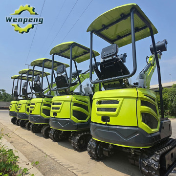 Euro 5 Emission 1.2Ton Hydraulic Mini Excavator