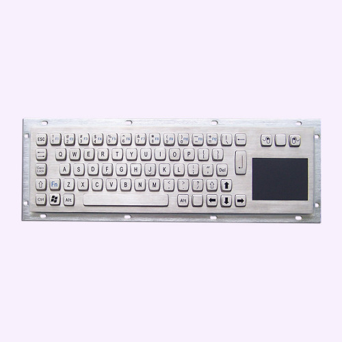 Przemysłowy PC Klawiatura Metalowa Klawiatura IP65 Montażowa klawiatura