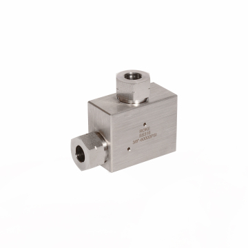 Stainless Steel SS316 Ultra High Pressure Elbow 60000psi 1/4\" - 3/8\" - 9/16\