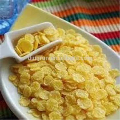 Breakfast cereal extruder equipment breakfast cereal corn flakes processing line