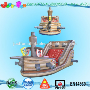 giant inflatable pirate ship slide for sale