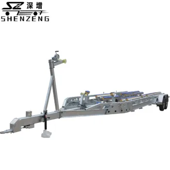 Heavy Duty Tandem Axle Galvanized Boat Trailer - 43 ft