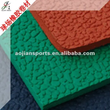 Rubber stadium floor [High elastic]