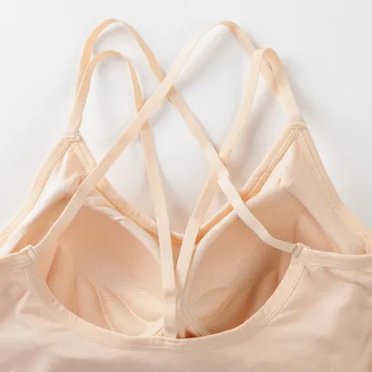 Women's Padded Camisole Crop Top Lingerie Intimates