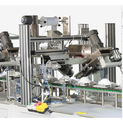 Machine de fabrication de masques de coupe FFP3 automatique à grande vitesse