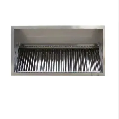 Stainless Steel Smoke Cook Vent Exhaust Hood for Commercial Kitchens