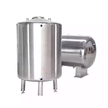 Vertical and Horizontal Stainless Steel Storage Tanks