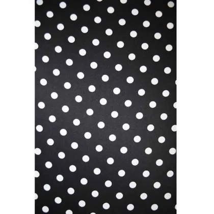 Black Polka Dots Lady Isabella Casual Vintage Clothing Dress