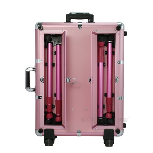 Stand Makeup Station with Lighted Mirror