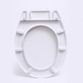 White Automatic Hygienic Toilet Seat And Cover