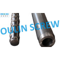 Supply 115mm Venting Type Screw and Barrel for Plastic Pelletizer