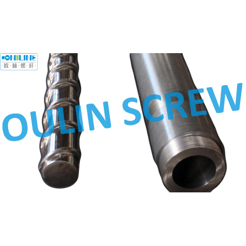Supply 115mm Venting Type Screw and Barrel for Plastic Pelletizer