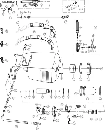 Solo 425 Manual Knapsack Sprayer Spare Parts