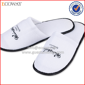 100% Cotton Disposable Velour Slipper disposable hospital slippers