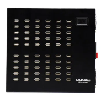 60-Port Charging Station for Multiple Devices