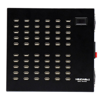 60-Port Charging Station for Multiple Devices