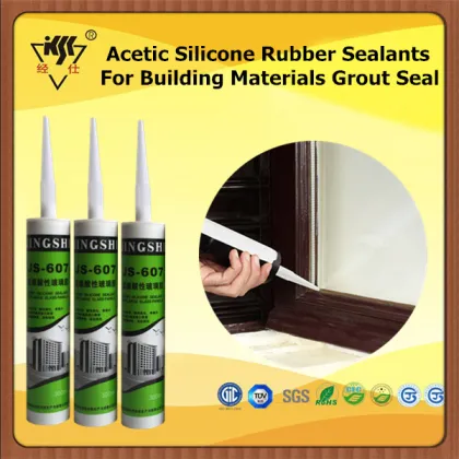 Acetic Silicone Rubber Sealants For Building Materials Grout Seal