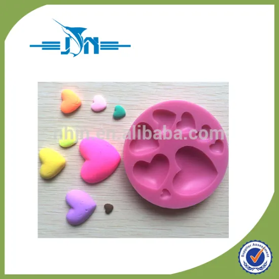 Hot selling silicone heart shape cake mould with great price