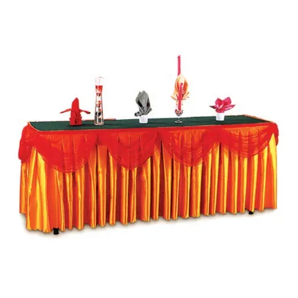 Wedding Table Skirts: Decorative Designs and Skirting Options
