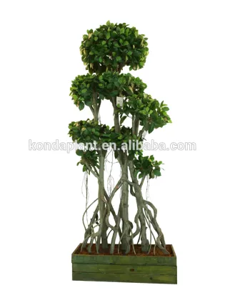 Hot selling garden decoration plastic tree,Artificial bonsai,bonsai tree plant plastic tree,banyan tree bonsai