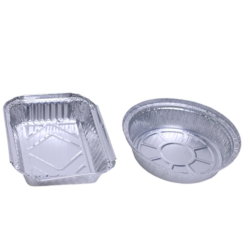 7&quot; runde Pfanne aus Aluminiumfolienbehälter zum Backen