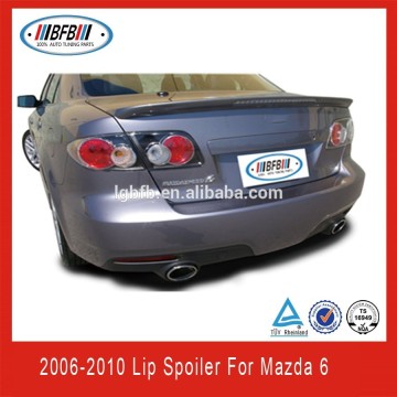 2006-2010 rear lip spoiler ABS auto wing spoiler for mazda 6