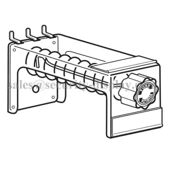 Spiral Anti-Sweep Hook,Self-dispensing Hook,Dispenses Merchandise Hook