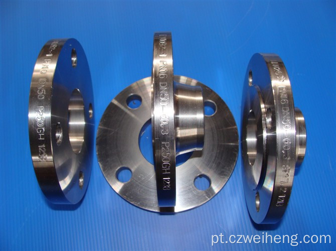 Flange da tubulação do aço inoxidável do certificação SGS