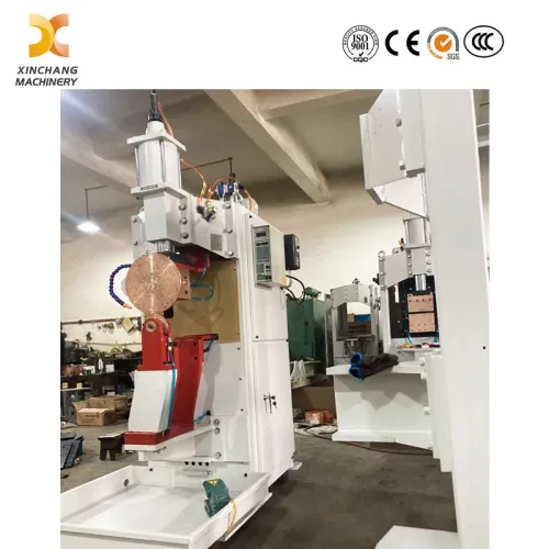 Automatic Electric Kettle Base Roll Seam Welding Machine