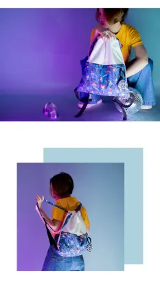 Drawstring design monogram canvas BBB 0 bag