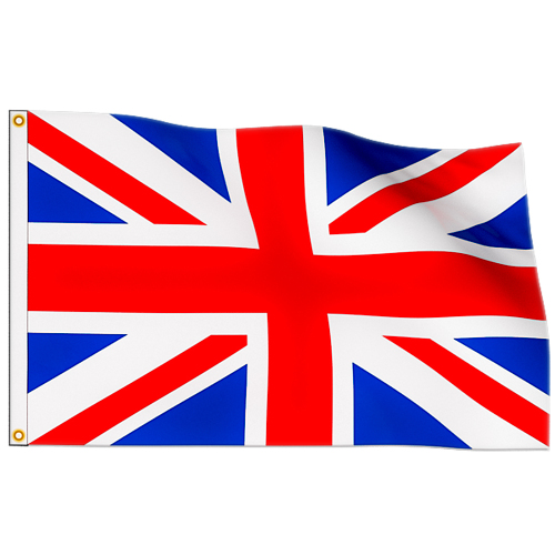 La bandiera del Regno Unito