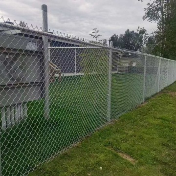 住宅用高品質スチールチェーンリンクフェンス