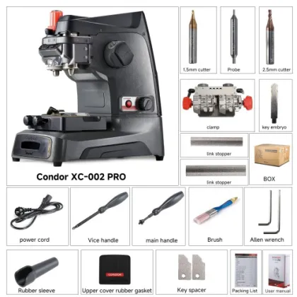 Xhorse Condor XC-002 PRO Key Cutting Machine - XC002 Locksmith Tool