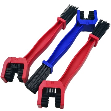 Motorcycle Chain Cleaner Tool and Bike Cleaning Brush Kits