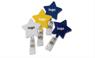 Star Retractable Badge Holder