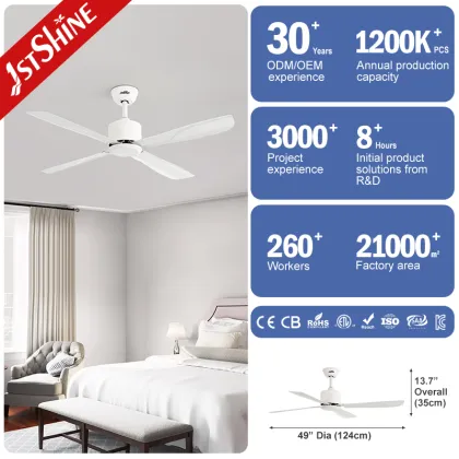 1stshine Industrial Ceiling Fan with High Airflow and Remote Control