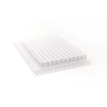 Высококачественный двойной прозрачный поликарбонатный полой лист