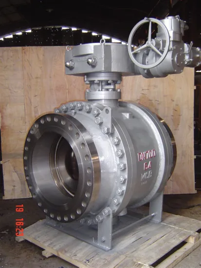 3PCS FLANGE BALL VALVE WITH TRUNNION MOUNTED