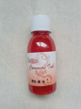 Red Color Temporary Tattoo Airbrush Paint Body Ink