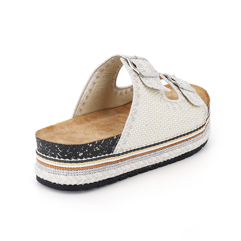 Woven Day Buckle Sandals