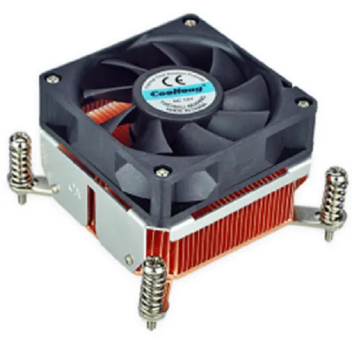 aluminum extrusion heatsink server heatsink with fan