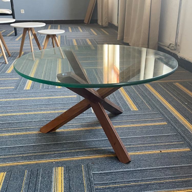 living room glass table