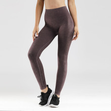 Yoga Leggings fir Fraen Héich Taille Bauchkontroll