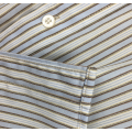 Striped Office Freizeit schlank fit Baumwollhemd