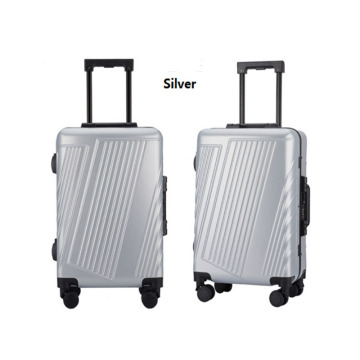 Colorful Super Light Four Wheels PC travel luggage