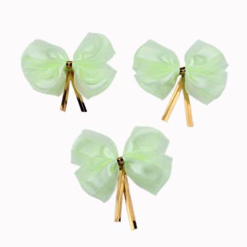 Organza with Satin Center Bow