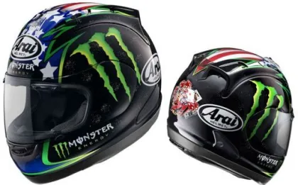Motorcycle protection helmet