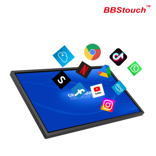 43" Floor Stand IR Touch Screen Kiosk